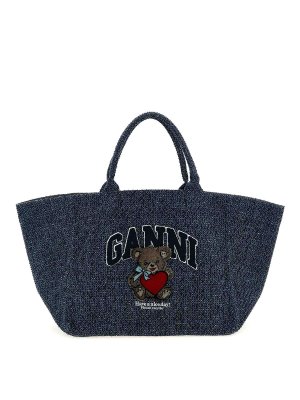 GANNI: totes bags - Xxl  Shopping Bag