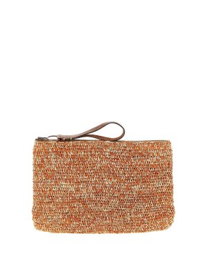 IBELIV: Clutch - Pochette - Orange