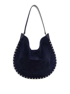 ISABEL MARANT: shoulder bags - Oskan Hobo Soft Shoulder Bag
