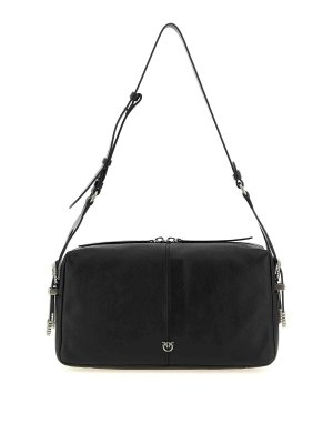 Pinko: Schultertaschen - Schultertasche - Schwarz