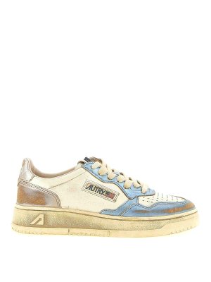 AUTRY: sneakers - Sneaker basse Super Vintage da medaglia