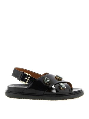 Marni: sandals - Fussbett Sandals