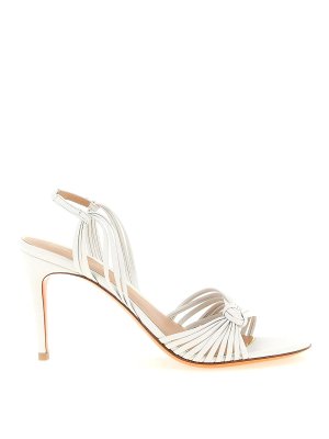 SANTONI: Sandalen - Sandalen - Weiß