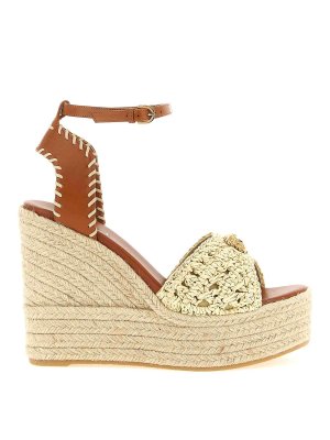 VERSACE: Espadrillas - Espadrilles - Beige