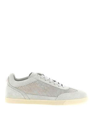 KITON: trainers - Suede Sneakers
