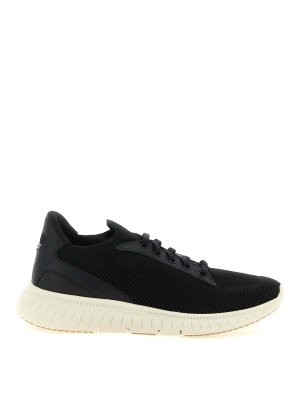 Hugo Boss: Chaussures de sport - Baskets - Noir