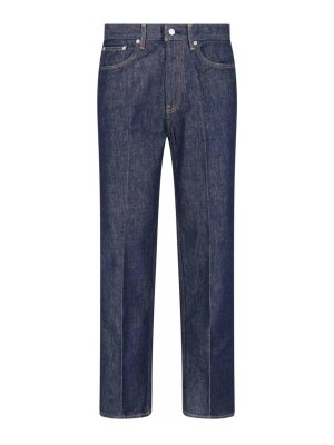 AURALEE: straight leg jeans - Straight Jeans