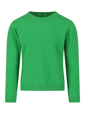 AURALEE: crew necks - Cashmere Blend Sweater