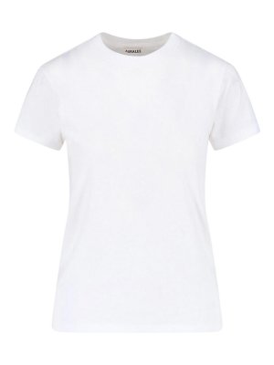 AURALEE: t-shirts - Cotton T-Shirt