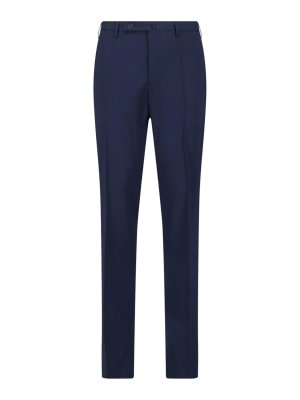 INCOTEX: カジュアルトラウザー - カジュアルパンツ - ブルー