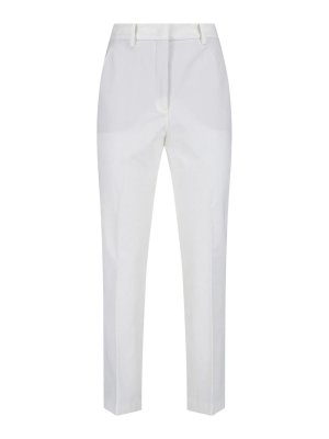 INCOTEX: Pantalones casual - Pantalón Casual - Blanco