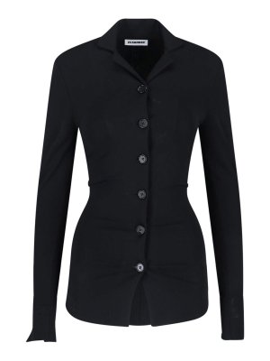 JIL SANDER: Hemden - Hemd - Schwarz