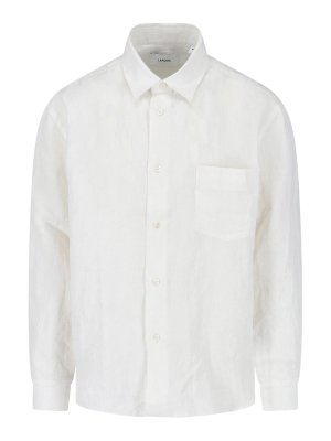 LARDINI: camicie - Camicia In Lino