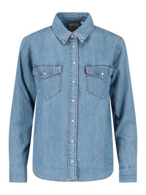 LEVI'S: シャツ - シャツ - ブルー