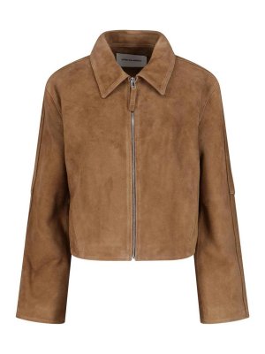 LOW CLASSIC: Lederjacken - Lederjacke - Braun
