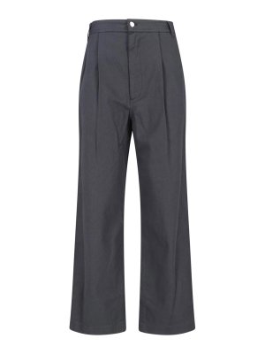 LOW CLASSIC: テーラードトラウザー - テーラードパンツ - グレー