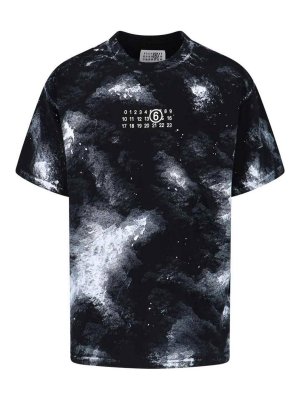 MM6 MAISON MARGIELA: T-shirts - T-Shirt - Schwarz