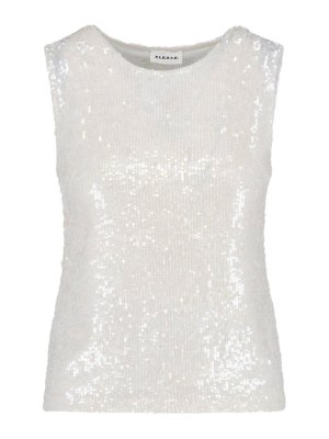 P.A.R.O.S.H.: Tops und Tank Tops - Top - Weiß