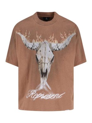 REPRESENT: T-shirts - T-Shirt - Marron