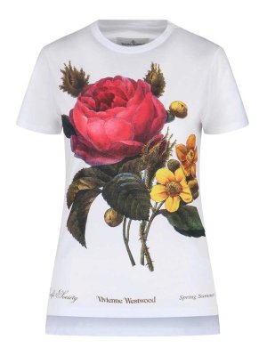 VIVIENNE WESTWOOD: t-shirts - Cotton T-Shirt