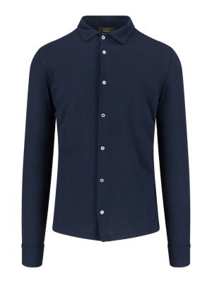 ZANONE: Chemises - Chemise - Bleu