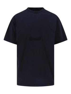 BALENCIAGA: T-shirts - T-Shirt - Schwarz