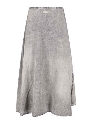 DIESEL: Knee length skirts & Midi - Midi skirt