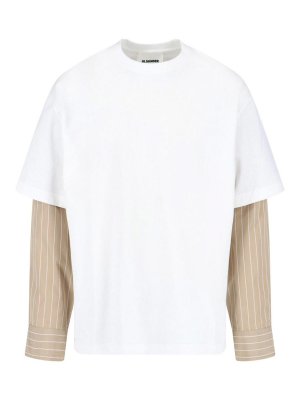 JIL SANDER: t-shirts - Round Neck T-Shirt