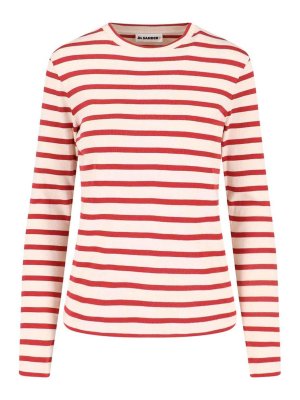 JIL SANDER: Camisetas - Camiseta - Rojo