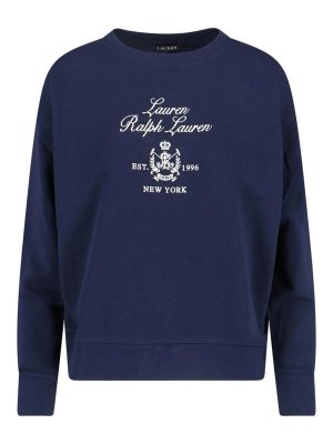 LAUREN RALPH LAUREN: スウェット＆セーター - スウェットシャツ/セーター - ブルー