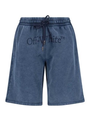 OFF-WHITE: Trousers Shorts - Cotton Shorts