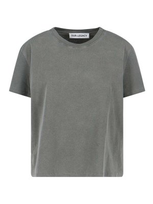 OUR LEGACY: T-shirts - T-Shirt - Grün