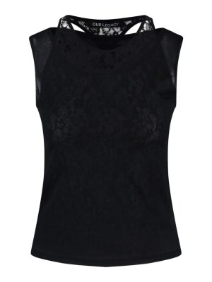 OUR LEGACY: Tops & Tank tops - Tank Top In Cotton Blend