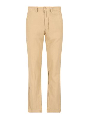 POLO RALPH LAUREN: カジュアルトラウザー - カジュアルパンツ - ベージュ