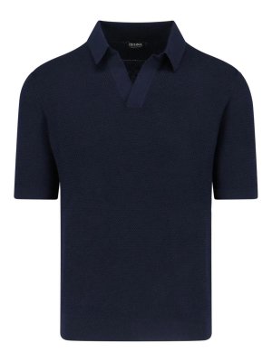 ZEGNA: Polos - Polo - Azul