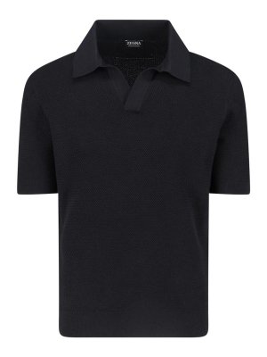ZEGNA: polo shirts - Cotton polo shirt