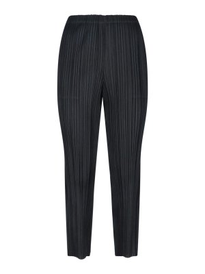 PLEATS PLEASE ISSEY MIYAKE: casual trousers - Pleated Trousers