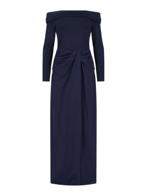 LAUREN RALPH LAUREN: Maxi robe - Maxi Robe - Bleu