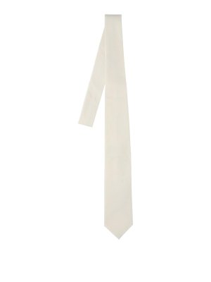 AURALEE: ネクタイ＆蝶ネクタイ - ネクタイ - 白