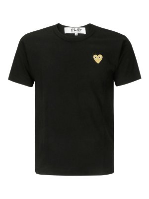 Comme des Garçons Play: Tシャツ - Tシャツ - 黒