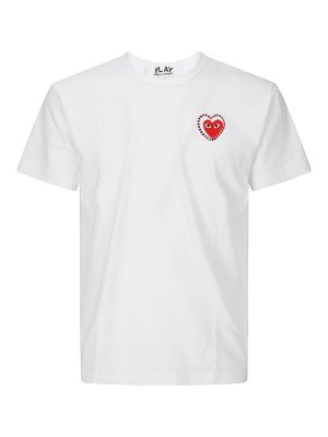Comme des Garçons Play: t-shirt - T-shirt Metalstone