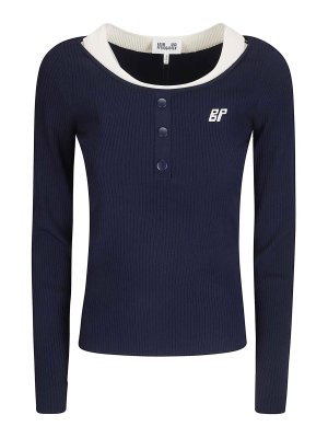 BAUM UND PFERDGARTEN: Tops y camisetas sin mangas - Top - Azul