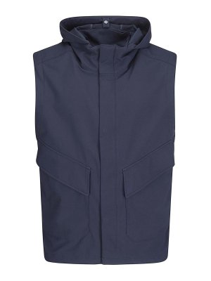 C.P. COMPANY: Chalecos  - Chaleco - Azul