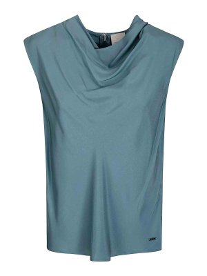 CALVIN KLEIN: Tops und Tank Tops - Top - Hellblau