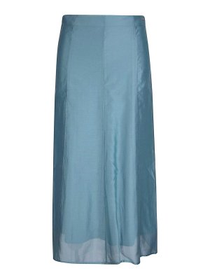 CALVIN KLEIN: Knielange und Midi Röcke - Midirock - Hellblau