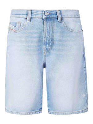 DIESEL: カジュアルトラウザー - カジュアルパンツ - ブルー