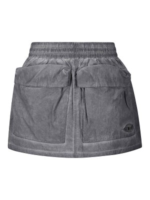 DIESEL: ニーレングススカート＆ミディ丈 - 膝丈/ミディスカート - 黒