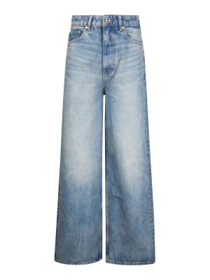 GANNI: ストレートジーンズ - ストレートジーンズ - ブルー