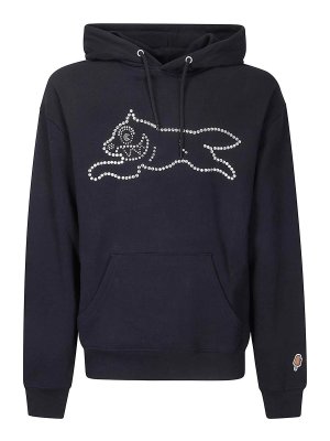 ICECREAM: Sweatshirts & Sweaters - Crystal Running Dog Popover Hood