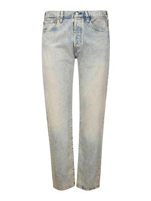 LEVI'S: ストレートジーンズ - ストレートジーンズ - ブルー